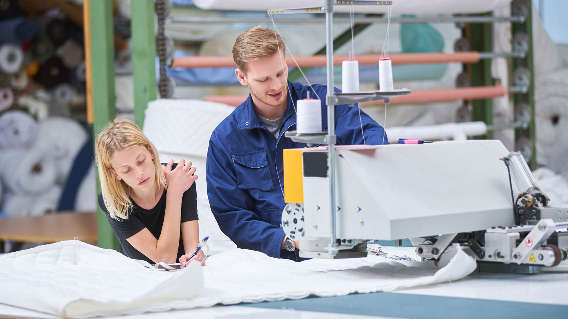 High capacity dyeing & finishing